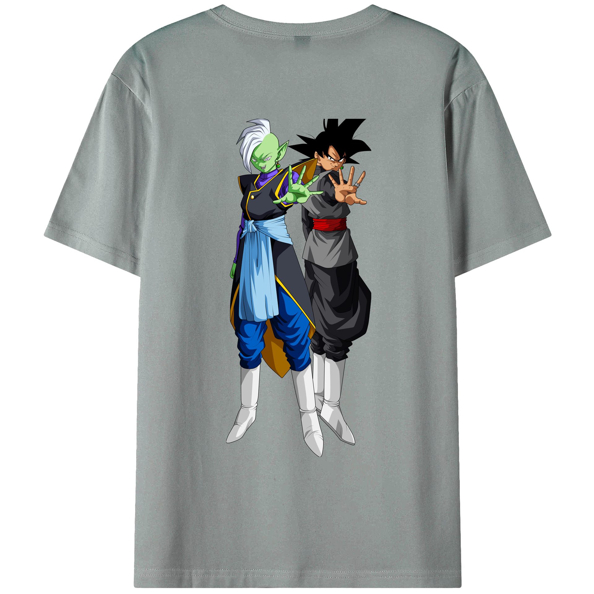 （画像用） ドラゴンボール DRAGON BALL 綿100％ メンズ半袖Tシャツ（バックプリント） 通気性